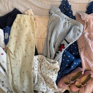 Floral and Polka Dot Clothing Collection